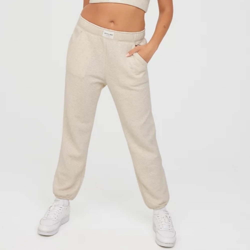 OFFLINE By Aerie Coffee Run Jogger